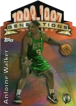 1997-98 Topps #G26 Generations Refractors Antoine Walker