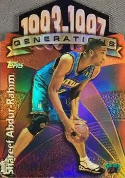 1997-98 Topps #G27 Generations Refractors Shareef Abdur-Rahim
