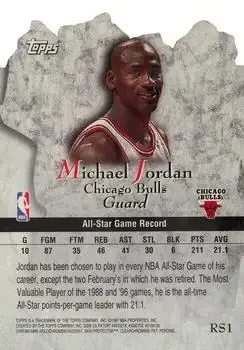 Back of Michael Jordan