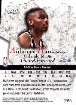 Back of Anfernee Hardaway