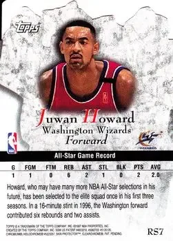 Back of Juwan Howard
