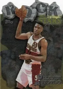 1997-98 Topps #RS10 Rock Stars Dikembe Mutombo