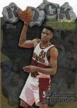 1997-98 Topps #RS10 Rock Stars Dikembe Mutombo
