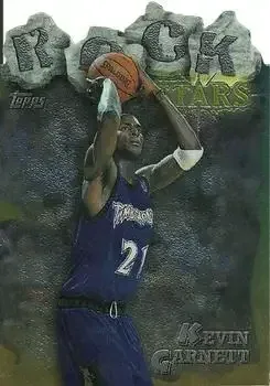 1997-98 Topps #RS12 Rock Stars Kevin Garnett