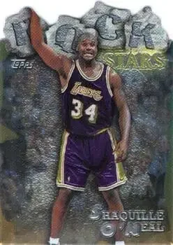 1997-98 Topps #RS13 Rock Stars Shaquille O'Neal