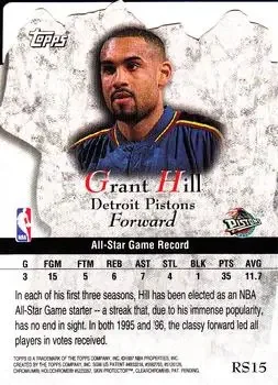 Back of Grant Hill