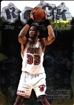 1997-98 Topps #RS19 Rock Stars Alonzo Mourning