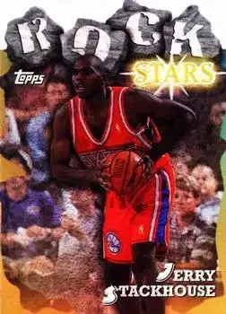 1997-98 Topps #RS2 Rock Stars Refractors Jerry Stackhouse