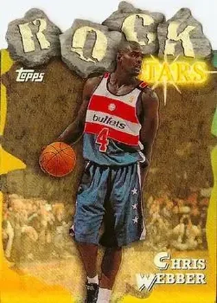 1997-98 Topps #RS3 Rock Stars Refractors Chris Webber
