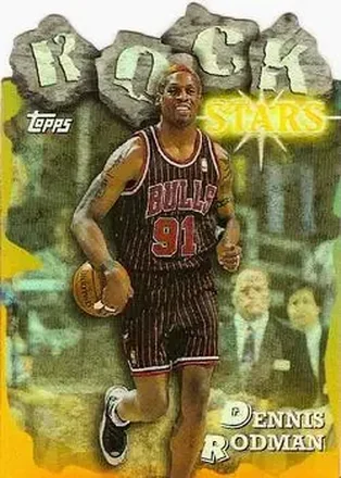 1997-98 Topps #RS5 Rock Stars Refractors Dennis Rodman
