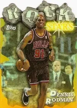 1997-98 Topps #RS5 Rock Stars Refractors Dennis Rodman