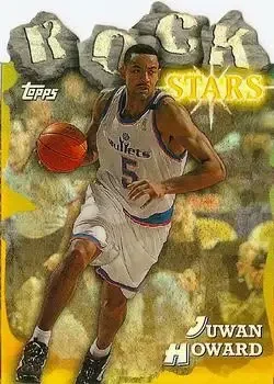 1997-98 Topps #RS7 Rock Stars Refractors Juwan Howard