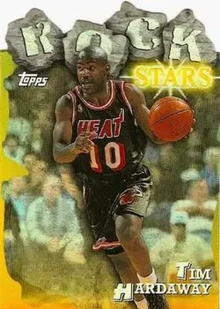 1997-98 Topps #RS8 Rock Stars Refractors Tim Hardaway