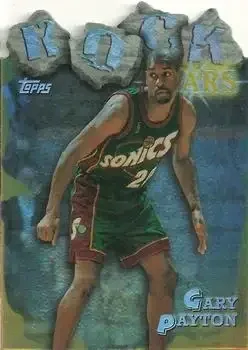 1997-98 Topps #RS9 Rock Stars Refractors Gary Payton