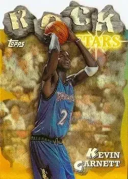 1997-98 Topps #RS12 Rock Stars Refractors Kevin Garnett