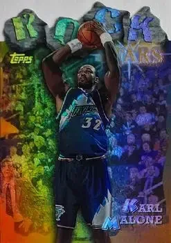 1997-98 Topps #RS16 Rock Stars Refractors Karl Malone