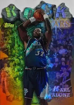 1997-98 Topps #RS16 Rock Stars Refractors Karl Malone