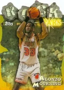 1997-98 Topps #RS19 Rock Stars Refractors Alonzo Mourning