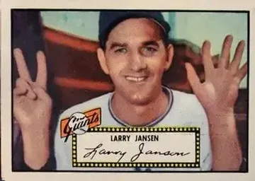 1952 Topps #5 Larry Jansen
