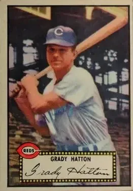 1952 Topps #6 Grady Hatton