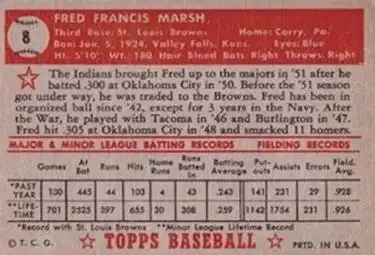 Back of Fred Marsh