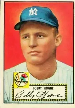 1952 Topps #9 Bobby Hogue