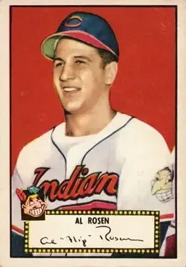 1952 Topps #10 Al "Flip" Rosen
