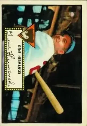 1952 Topps #16 Gene Hermanski