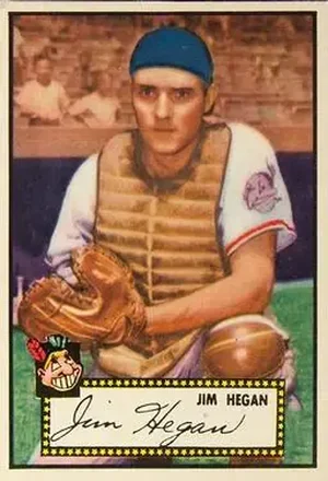 1952 Topps #17 Jim Hegan