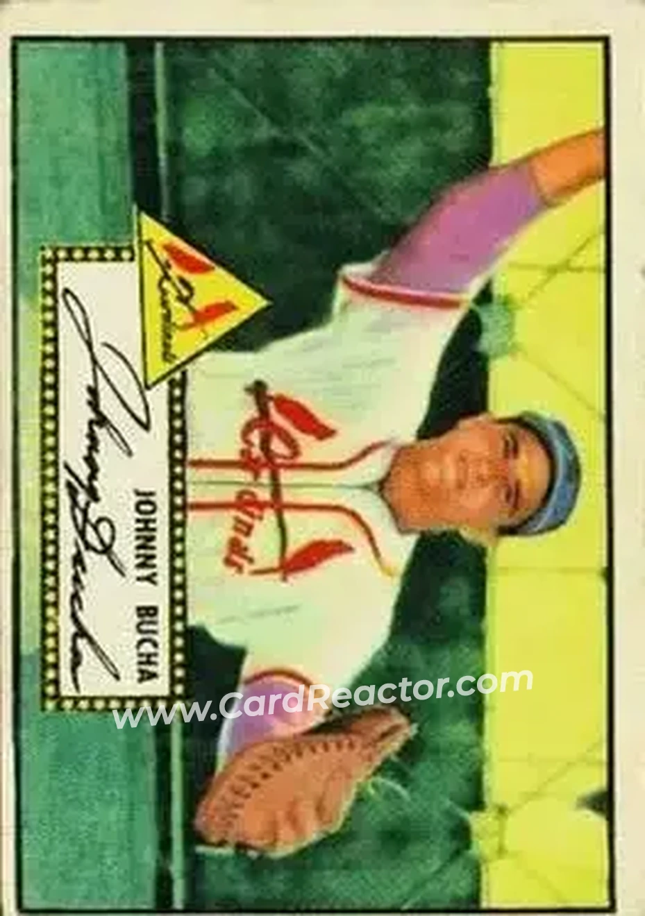 Front of Johnny Bucha