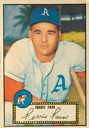 1952 Topps #21 Ferris Fain
