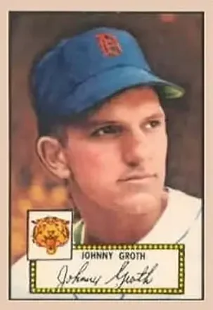 1952 Topps #25 Johnny Groth