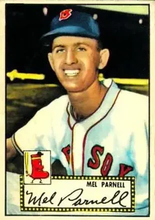 1952 Topps #30 Mel Parnell