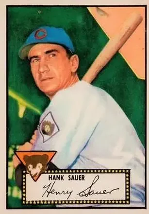 1952 Topps #35 Hank Sauer