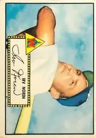 1952 Topps #40 Irv Noren