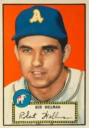 1952 Topps #41 Bob Wellman