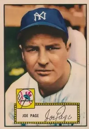 1952 Topps #48 Joe Page