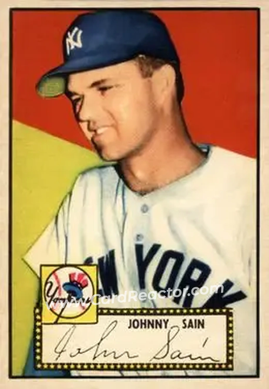 Front of Johnny Sain