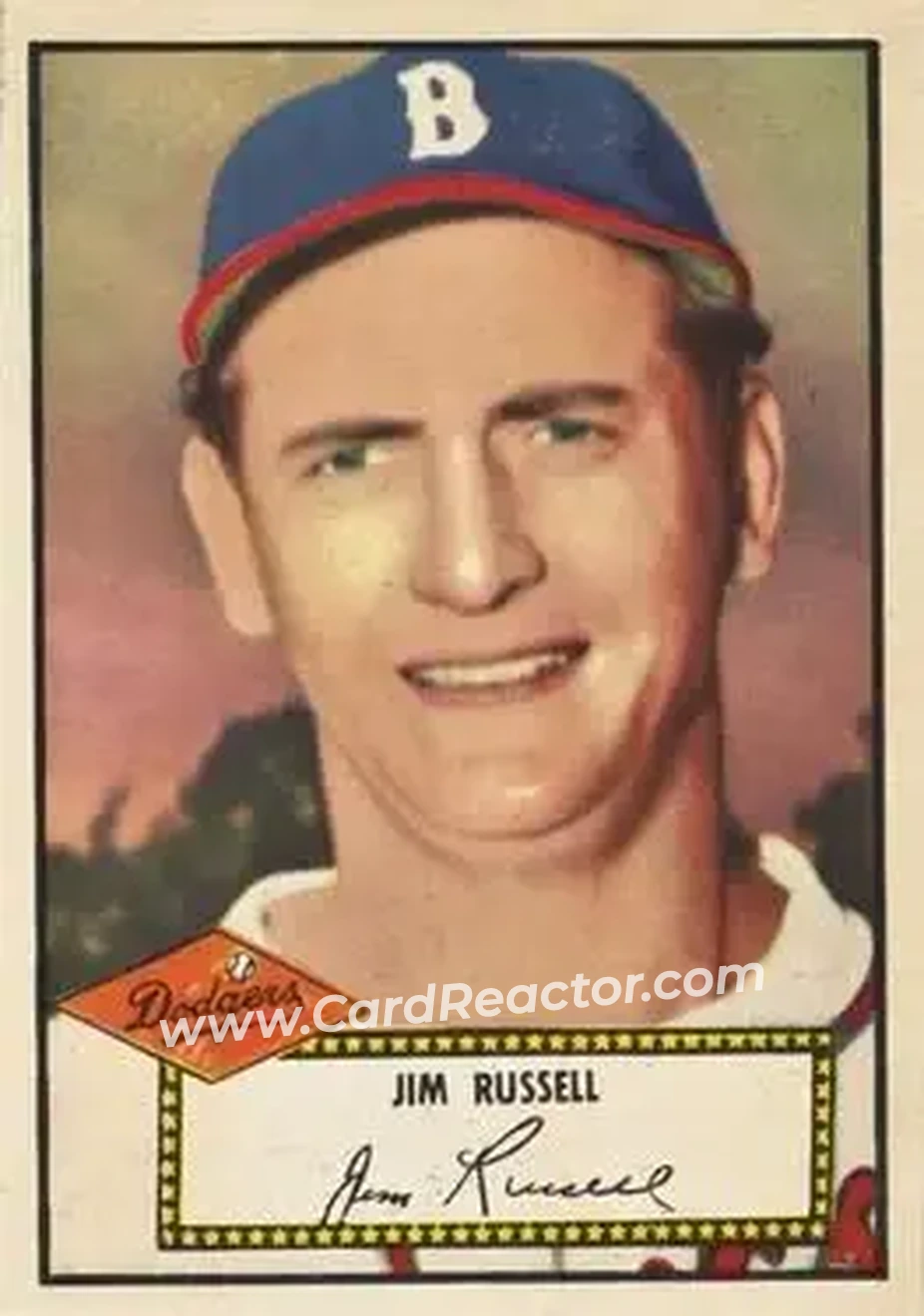 Front of Jimmy Russell
