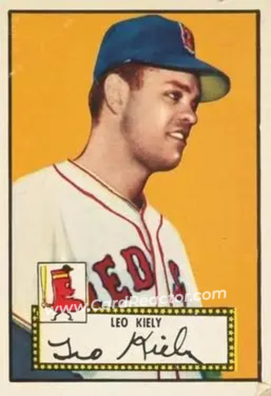 Front of Leo Kiely