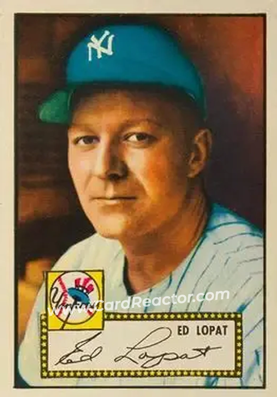 Front of Ed Lopat