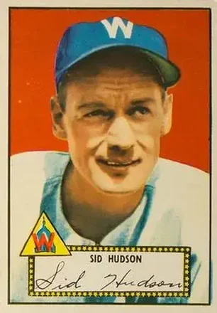 1952 Topps #60 Sid Hudson