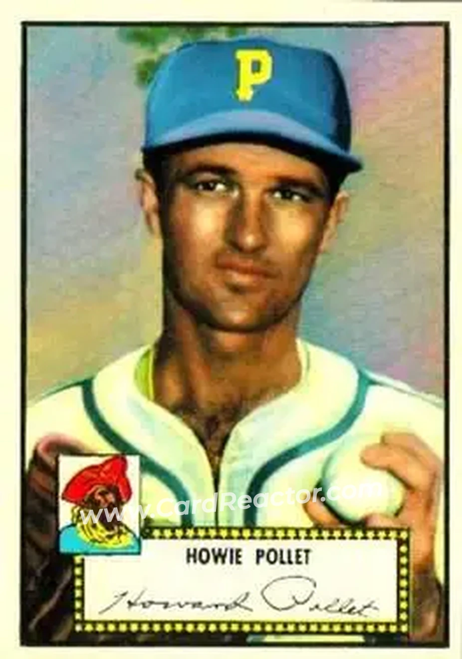 Front of Howie Pollet