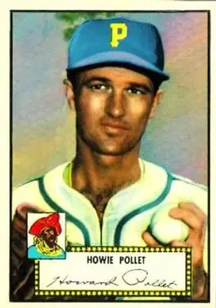 1952 Topps #63 Howie Pollet