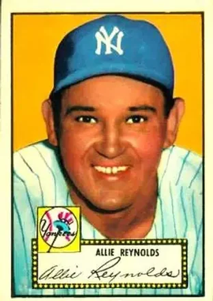1952 Topps #67 Allie Reynolds