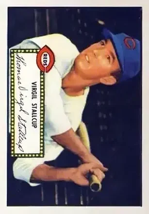 1952 Topps #69 Virgil "Red" Stallcup
