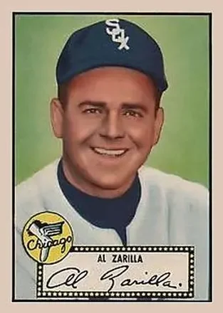 1952 Topps #70 Al "Zeke" Zarilla