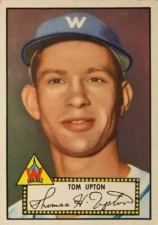 1952 Topps #71 Tom Upton
