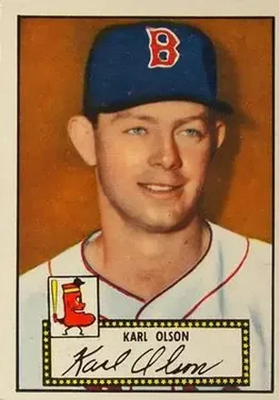 1952 Topps #72 Karl Olson