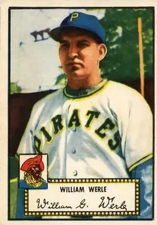 1952 Topps #73 Bill Werle